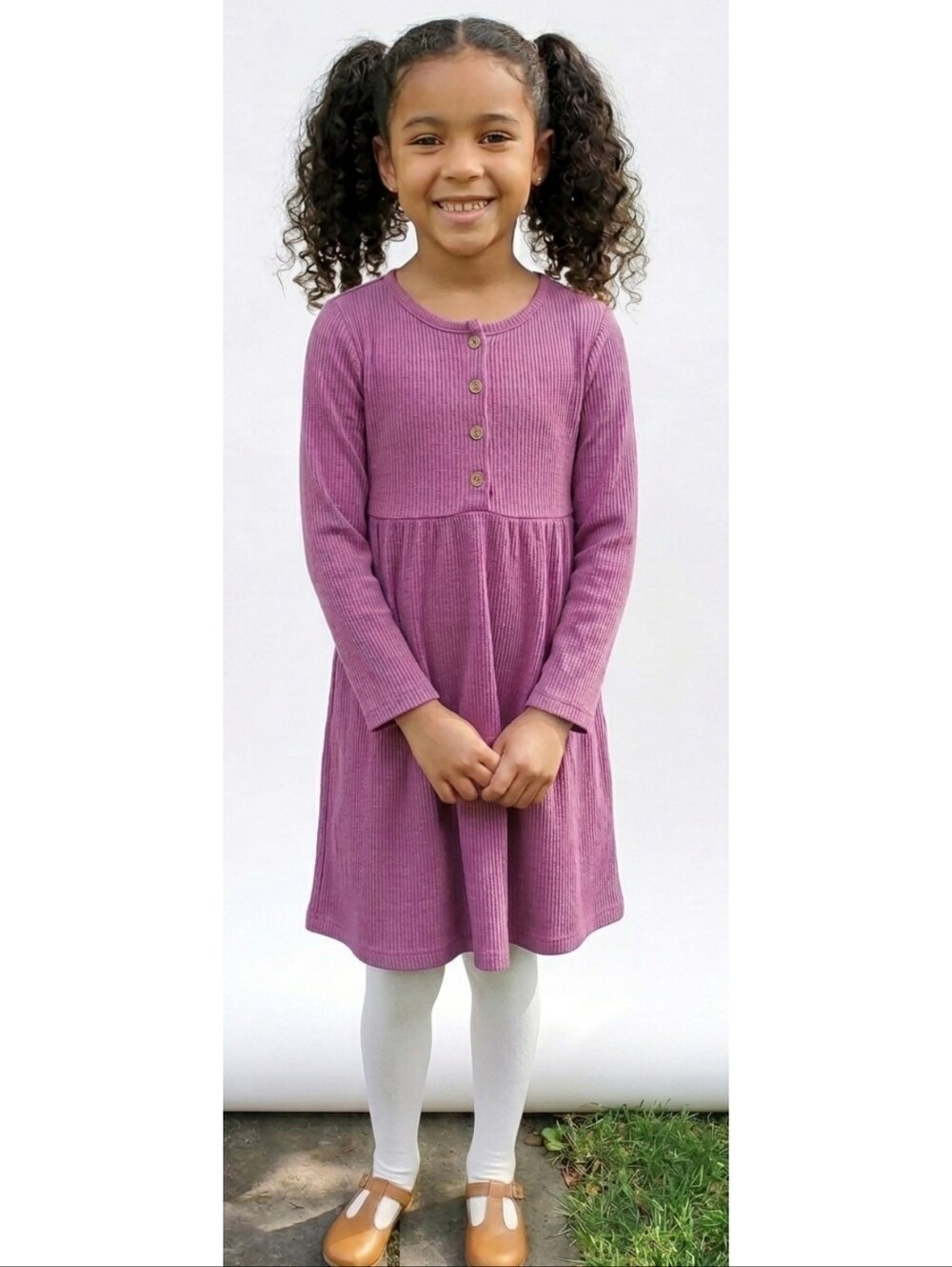GAP Kids Long sleeve Waffle Henley Maeve Size M